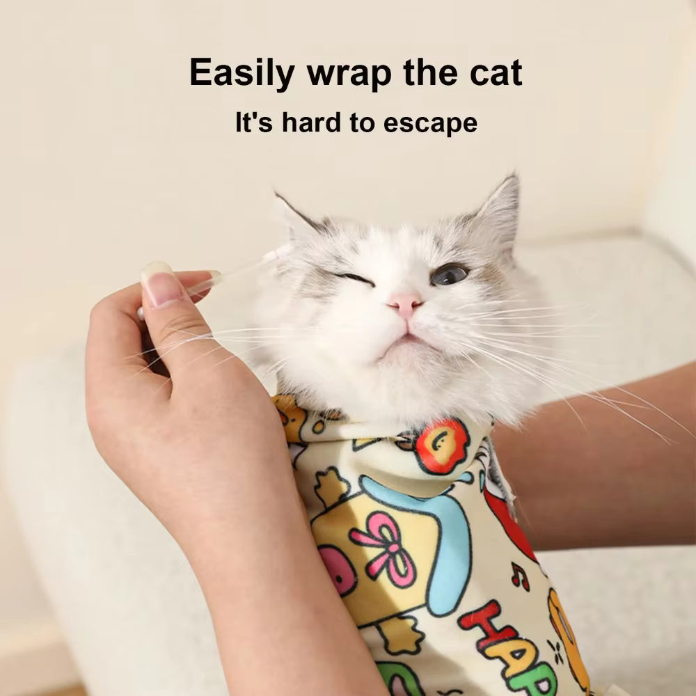 Cat Calming Restraint Wrap