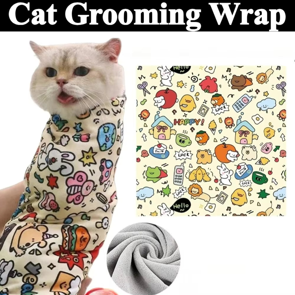 Cat Calming Restraint Wrap