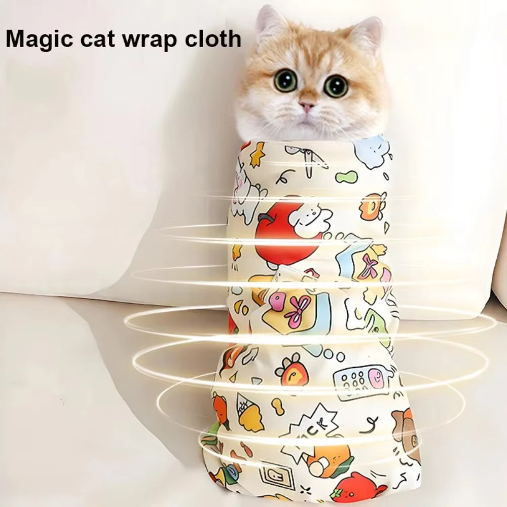 Cat Calming Restraint Wrap