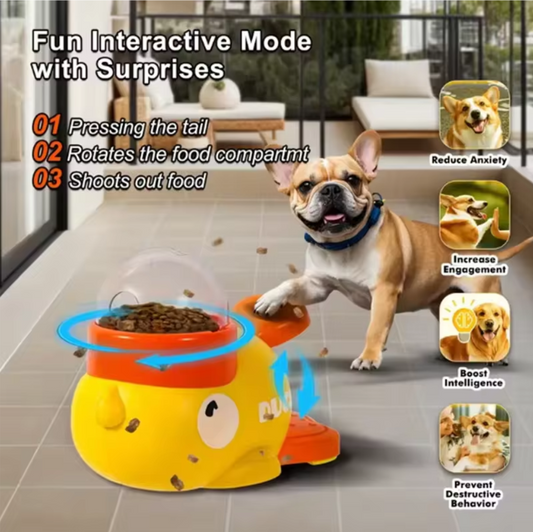 Interactive Duck Treat Feeder