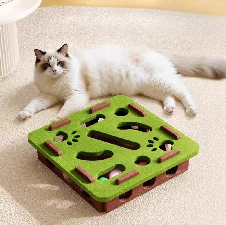 Self-entertainment Cat Maze Toy