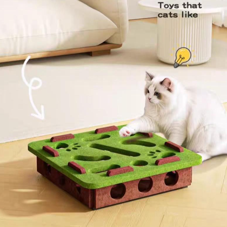 Self-entertainment Cat Maze Toy