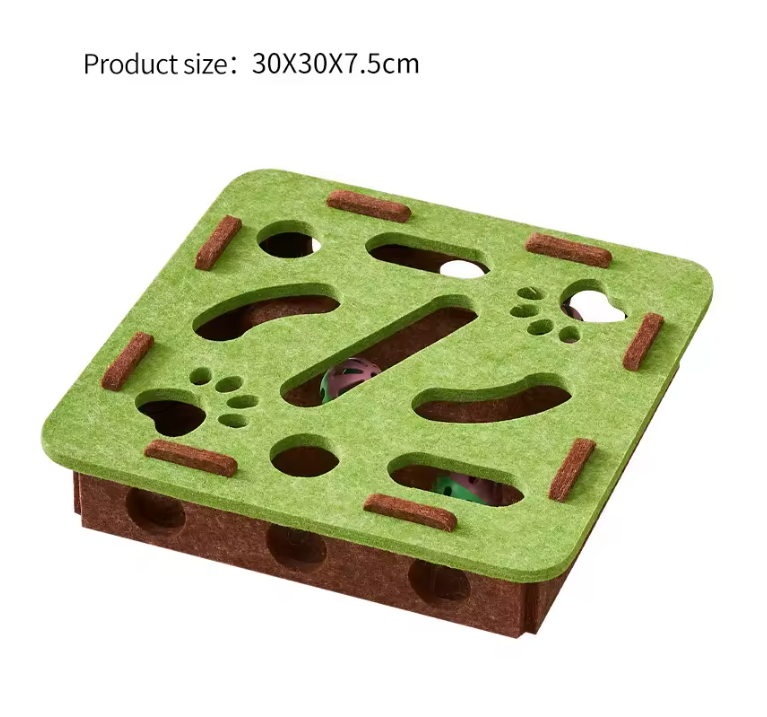 Self-entertainment Cat Maze Toy