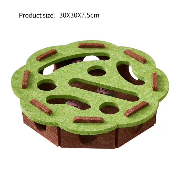 Self-entertainment Cat Maze Toy