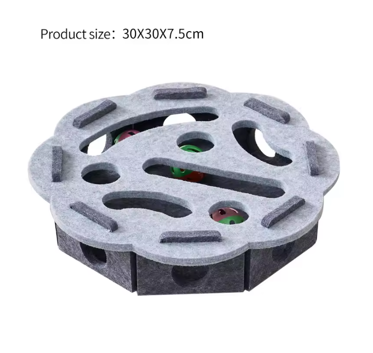 Self-entertainment Cat Maze Toy