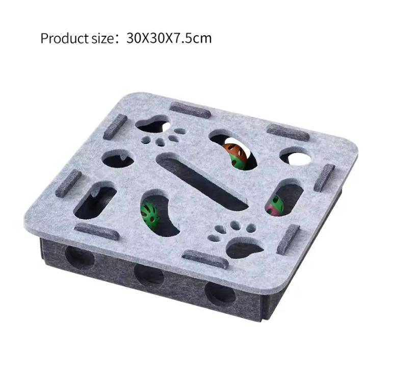 Self-entertainment Cat Maze Toy