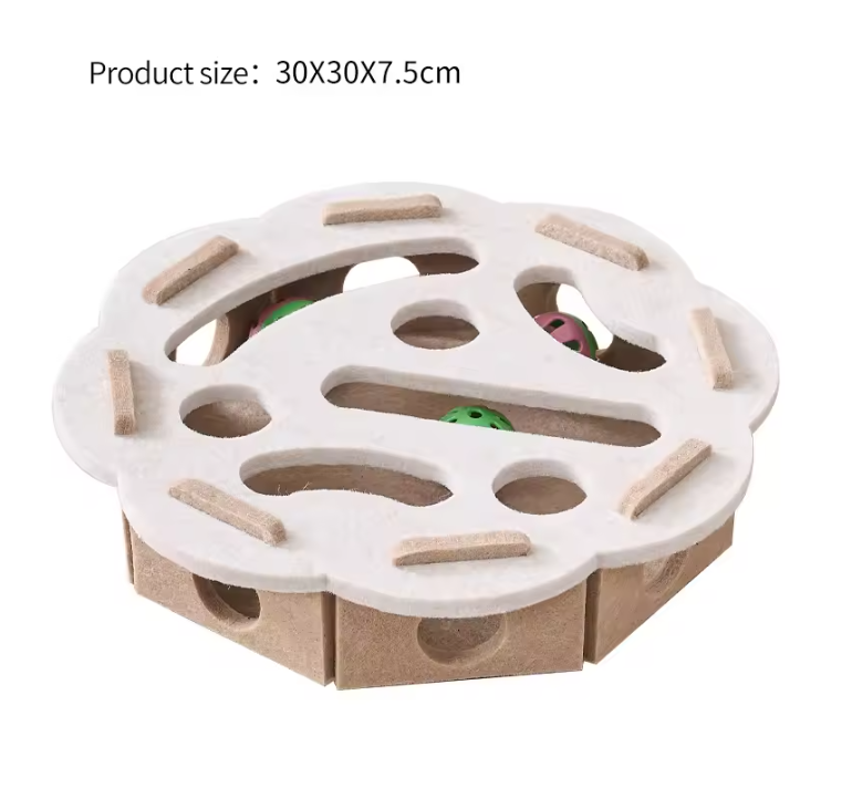 Self-entertainment Cat Maze Toy